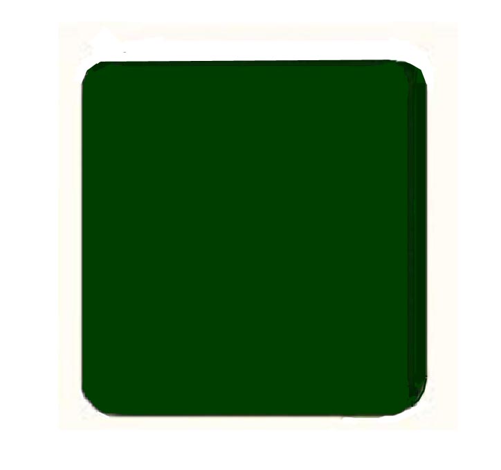 Square Gas Solid Dark Green Stove Burner Covers Square Gas Solid Dark Green Stove Burner Covers